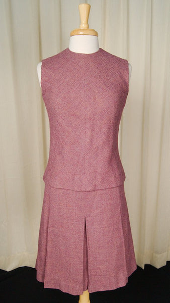 Vintage 1950s Lavender Dress Suit Cats Like Us