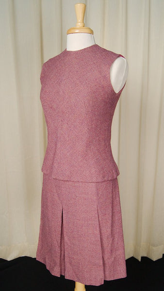 Vintage 1950s Lavender Dress Suit Cats Like Us