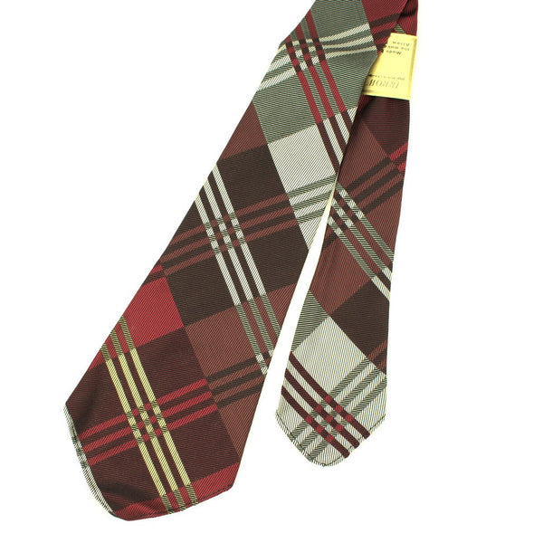 Vintage 1950s Multi Color Argyle Tie Cats Like Us