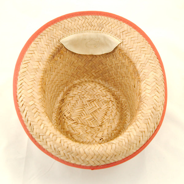 Vintage 1950s Straw Anchor Hat Cats Like Us
