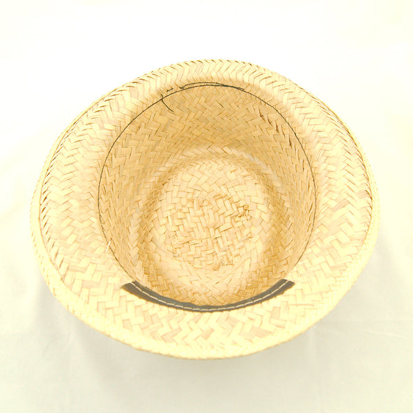 Vintage 1950s Straw Fishing Novelty Hat Cats Like Us