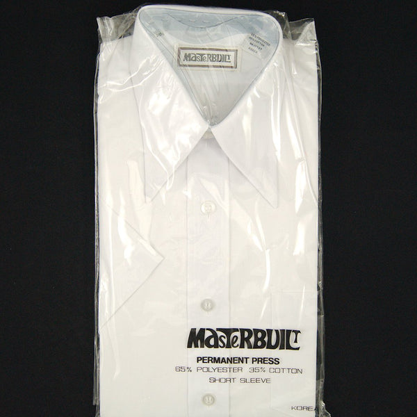 Vintage 1960s SS Masterbuilt Wht Shirt Cats Like Us
