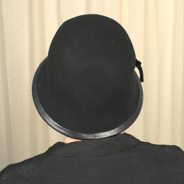 Vintage 1970s does 1920s Black Hat Cats Like Us