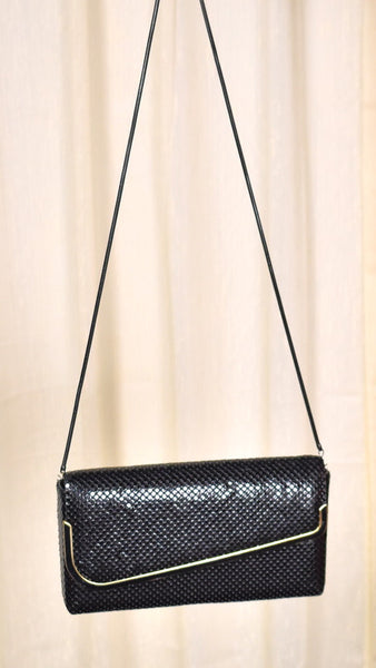 Vintage 70s does 1950s Mesh Clutch Bag Cats Like Us