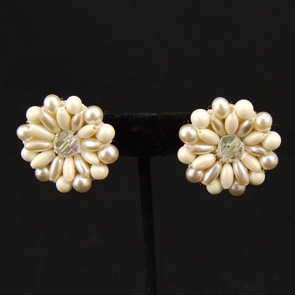 Vintage aurora borealis earrings best sale