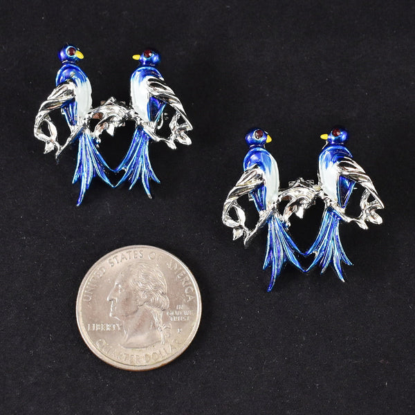 Vintage Blue Bird Scatter Pins Cats Like Us