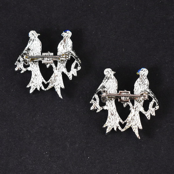 Vintage Blue Bird Scatter Pins Cats Like Us