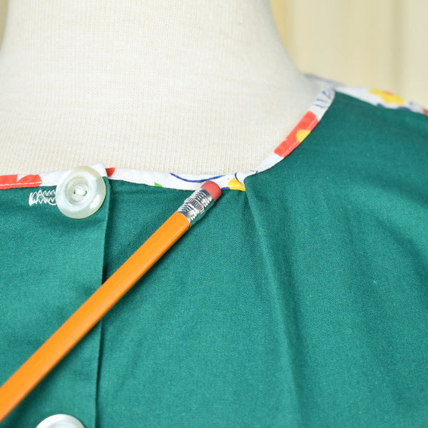 Vintage Bumble Bee Smock Top Apron Cats Like Us