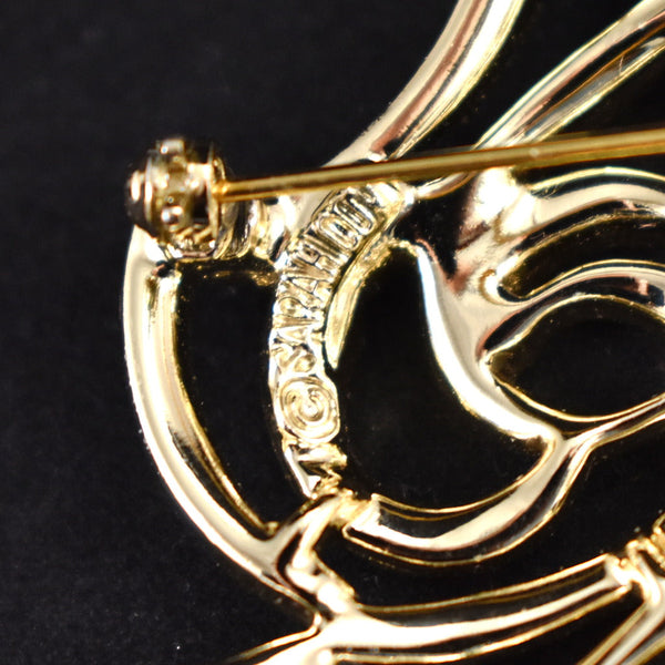 Vintage Coventry Abstract Design Brooch Cats Like Us