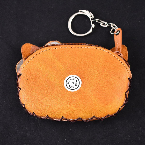 Vintage Leather Kitty Change Purse Cats Like Us