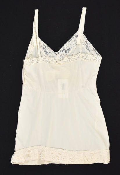 Vintage Off White Mini Full Slip Cats Like Us