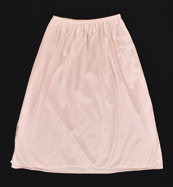 Vintage Pale Pink Lace Slit W20-28 Cats Like Us