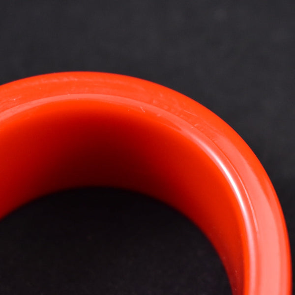 Vintage Red Hinge Bangle Bracelet Cats Like Us
