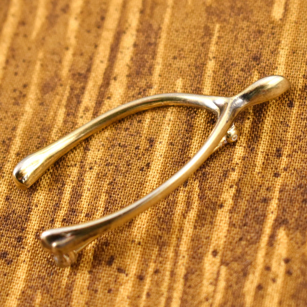 Vintage SS Tiffany Wishbone Brooch Pin Cats Like Us