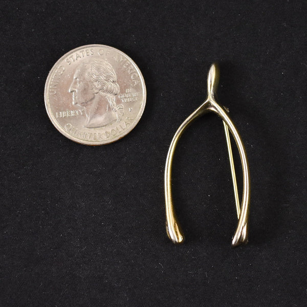 Vintage SS Tiffany Wishbone Brooch Pin Cats Like Us