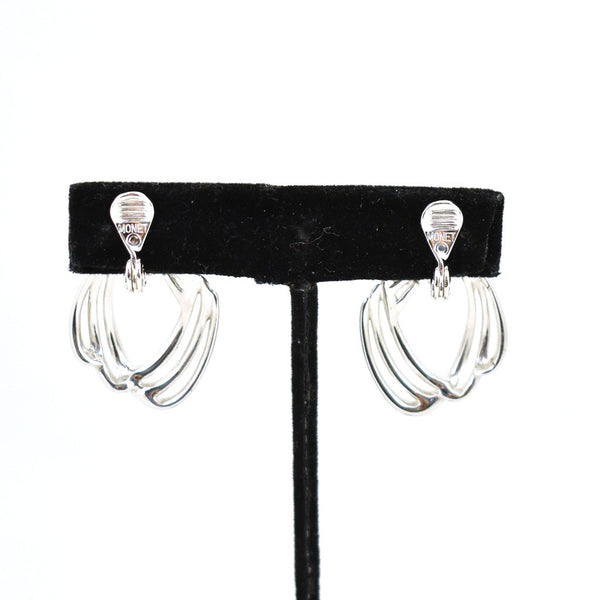 Vintage Silver Abstract Knocker Earring Cats Like Us