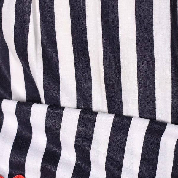 Vintage Striped Cherry Half Apron Cats Like Us