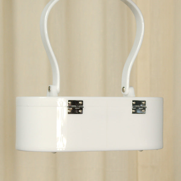 White Lola Von Rose Handbag Cats Like Us