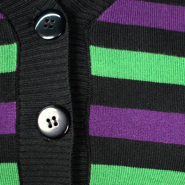Witching Hour Striped Cardigan Cats Like Us