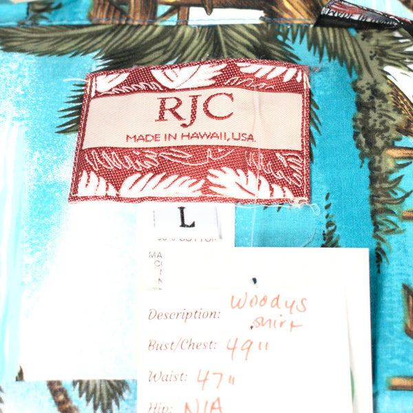 Woodys Vacation Aloha Shirt Cats Like Us