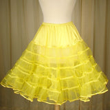 Malco Modes Yellow Crinoline