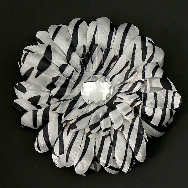 Zebra Daisy Hair Flower Cats Like Us