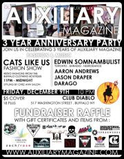 Auxiliary Magazine 3 Year Party and Cats Like Us Fashion Show