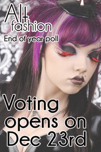 CLU Nominated for Best International Web Shop in Alt Fashion's End of Year Poll