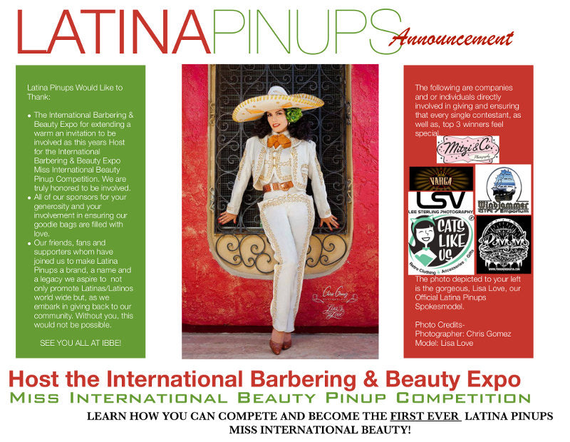 CLU Sponsors the Latina Pinups Contest