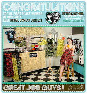 Cats Like Us Wins Store Display Contest!