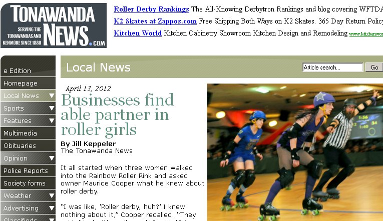 Cats Like Us find able partner in Queen City Roller Girls