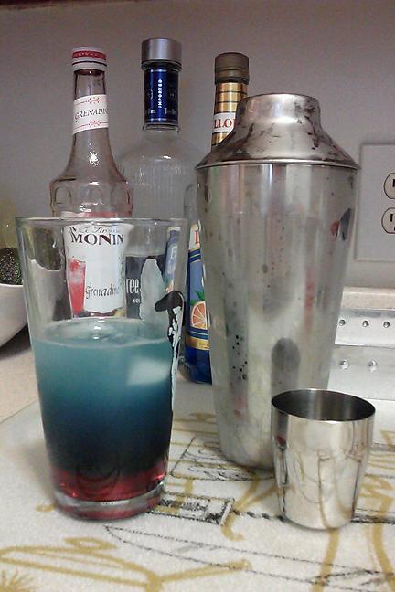 Retro Drink Recipe : Firecracker Cocktail