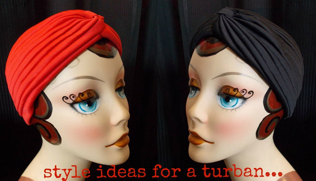 Retro Hair: Style Ideas For A Turban