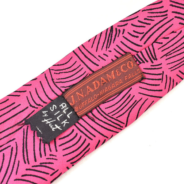 1940s Pink & Blue Trail Vintage Tie Cats Like Us