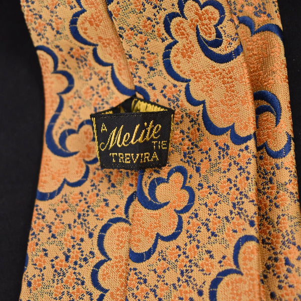 1940s Style Blue Paisley Tie Cats Like Us