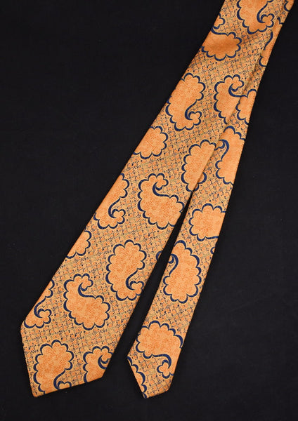 1940s Style Blue Paisley Tie Cats Like Us