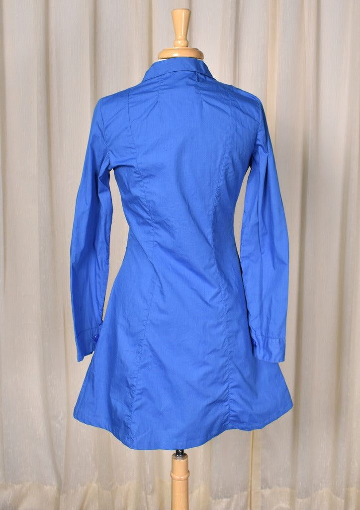 long sleeve dress shirt dress Long Sleeve Shirt Dress - FINAL SALE Black / L