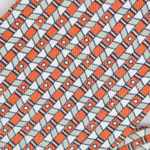 1950s Abstract Orange Bow Tie Cats Like Us