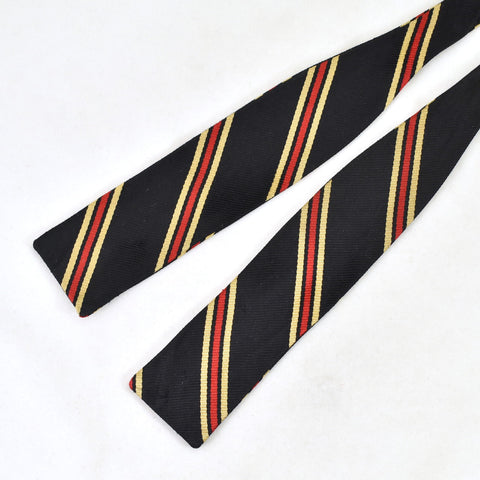 1950s Black Stripe Bow Tie Cats Like Us