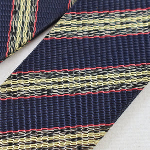 1950s Navy Striped Bow Tie Cats Like Us