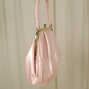 1950s Pink Pearlized Handbag Cats Like Us