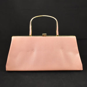 1950s Pink Snakeskin Handbag Cats Like Us