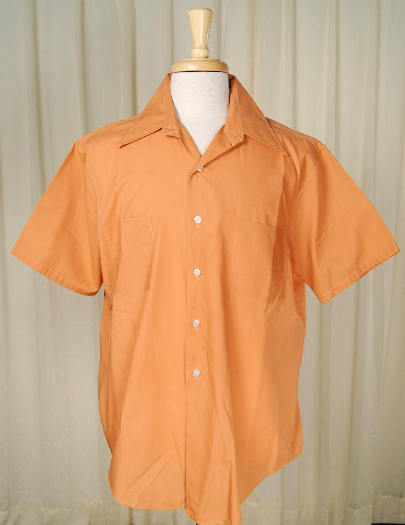 1950s SS Orange Shirt Cats Like Us