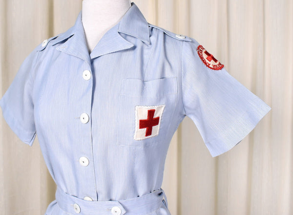 1950s Vintage American Red Cross Vol Uniform Cats Like Us