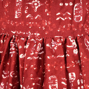 1950s Vintage Ancient Symbols Skirt Cats Like Us