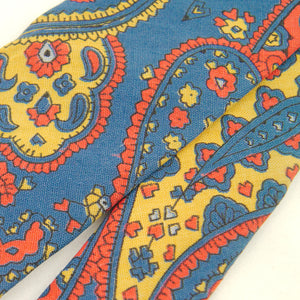 1950s Vintage Primary Paisley Tie Cats Like Us