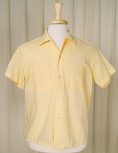 1950s Yellow SS Shirt Cats Like Us