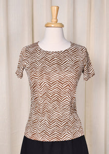 1960s Animal Print Shirt Set Cats Like Us