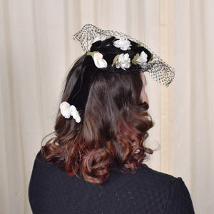 1960s Blk & White Fascinator Cats Like Us