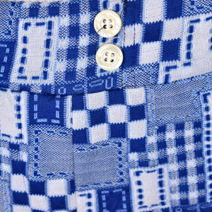 1960s Blue Patchwork Pants Cats Like Us